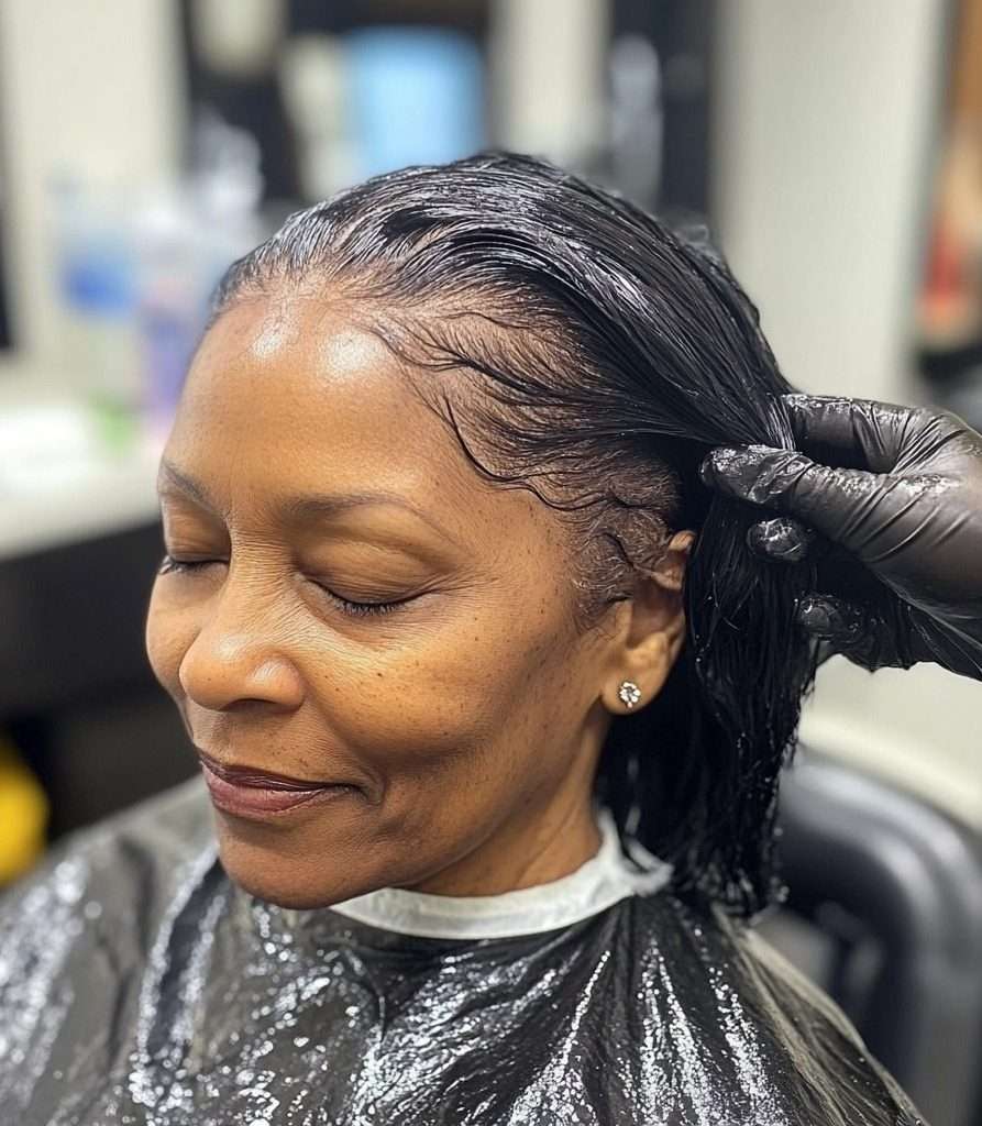 Legal professional reviewing chemical hair relaxer lawsuit claims.